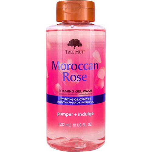 Tree Hut Moroccan Rose Foaming Gel Wash