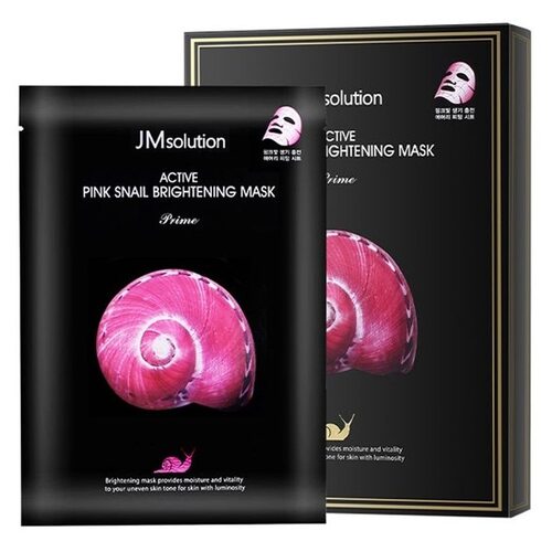 JM Solution Active Pink Snail Brightening Prime Mask