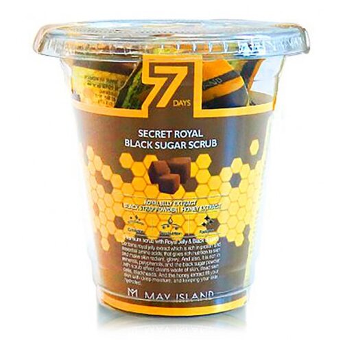 May Island 7 Days Secret Royal Black Sugar Scrub