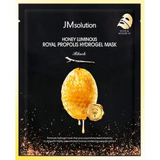 JM Solution Honey Luminous Royal Propolis Hydrogel Mask Black