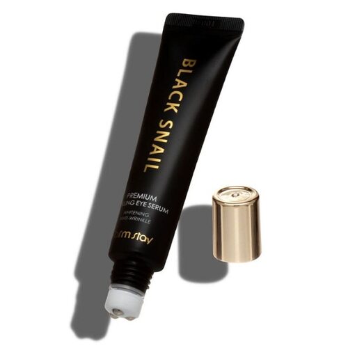 Farmstay Black Snail Premium Rolling Eye Serum