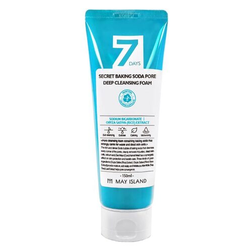 May Island 7days Secret Baking Soda Pore Deep Cleansing Foam