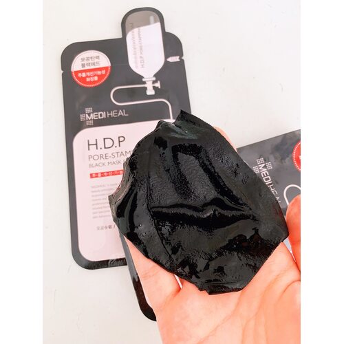 MediHeal H.D.P Pore Stamping Black Mask