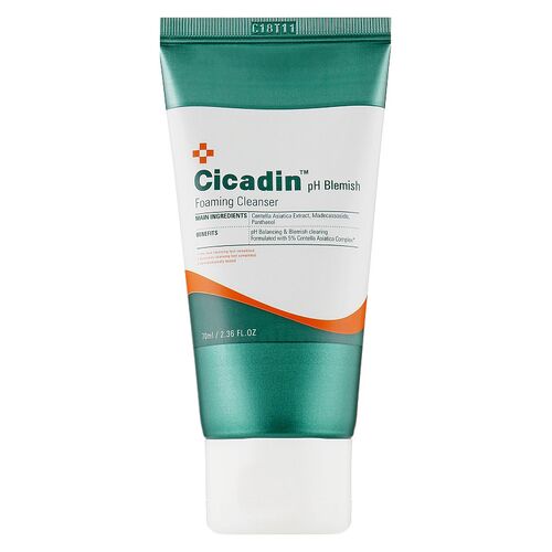Missha Cicadin pH Blemish Foaming Cleanser