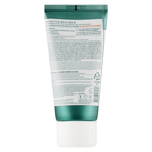 Missha Cicadin pH Blemish Foaming Cleanser