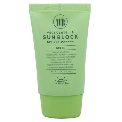 Wonder Bath Vegi Centella Sun Block 9 Green SPF50+/PA++++