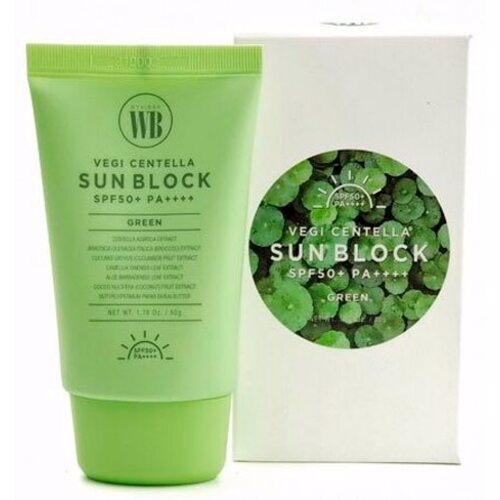 Wonder Bath Vegi Centella Sun Block 9 Green SPF50+/PA++++