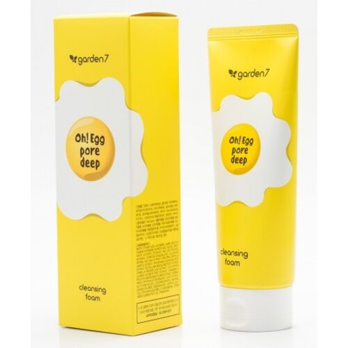 Garden 7 Oh! Egg Pore Deep Cleansing Foam Aloe