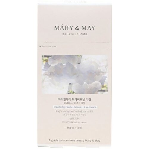 Mary&May Brightening Line 3-Step Sachet Starter Kit
