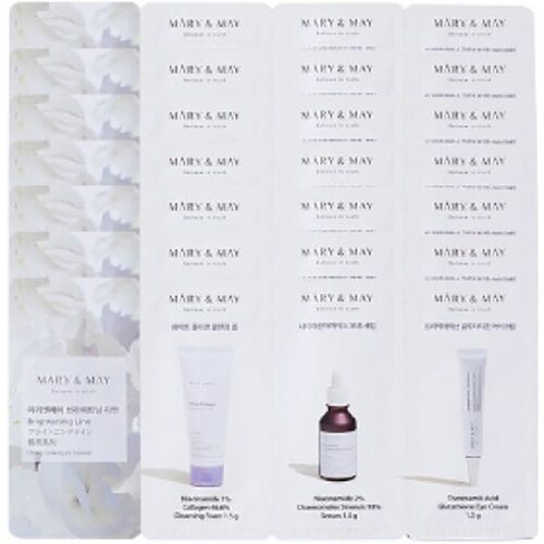 Mary&May Brightening Line 3-Step Sachet Starter Kit