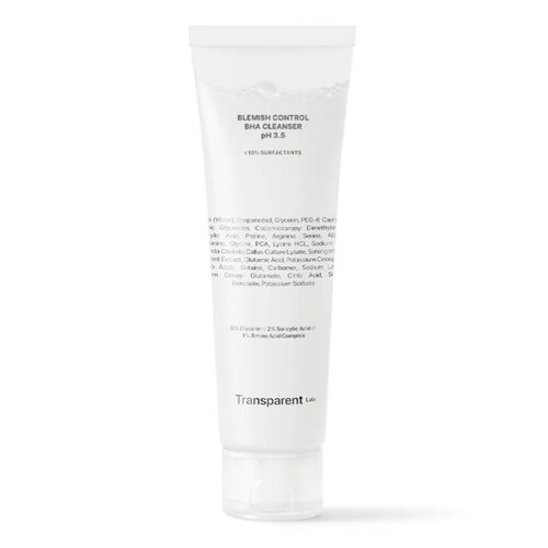 Transparent Lab Blemish Control BHA Cleanser 