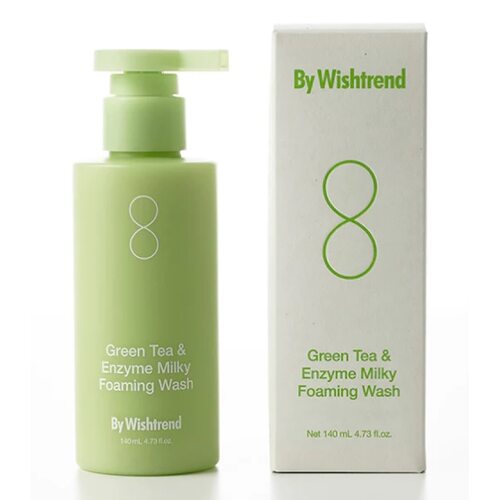 By Wishtrend Green Tea&Enzyme Milky Foaming Wash