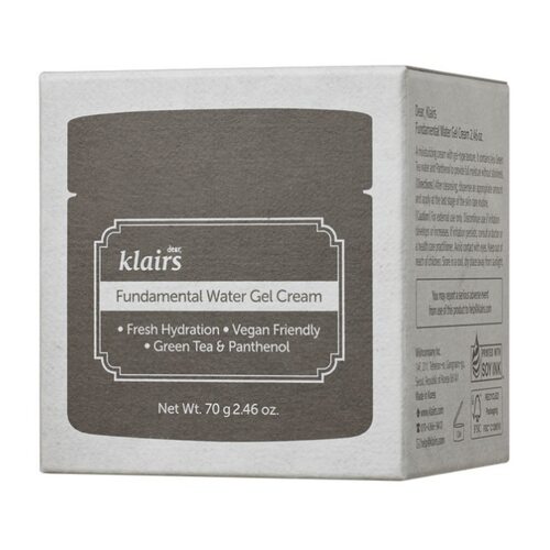 Dear, Klairs Fundamental Water Gel Cream