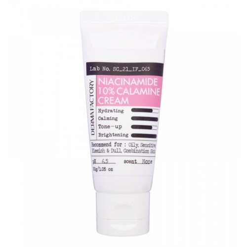 Derma Factory Niacinamide 10% Calamine Cream