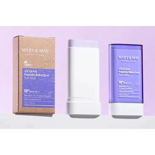 Mary&May Vegan Peptide Bakuchiol Sun Stick SPF 50+ PA++++