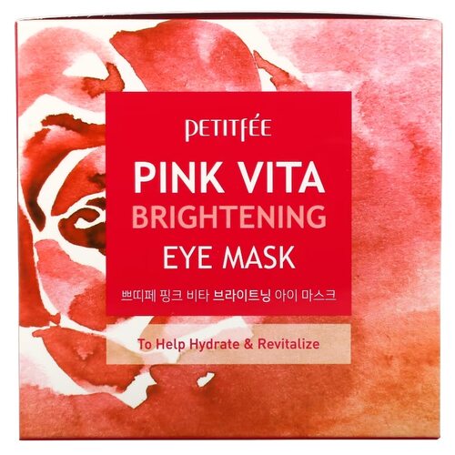 Petitfee Pink Vita Brightening Eye Mask