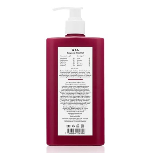 Q+A Hyaluronic Acid Post-Shower Moisturiser