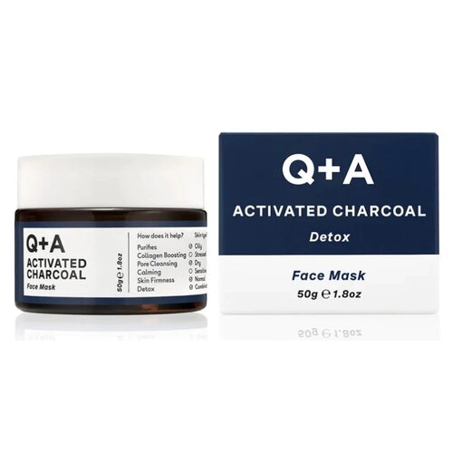 Q+A Activated Charcoal Face Mask