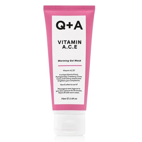 Q+A Vitamin A.C.E. Warming Gel Mask