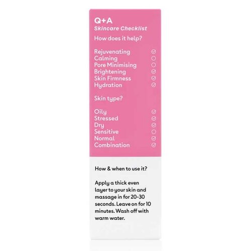 Q+A Vitamin A.C.E. Warming Gel Mask