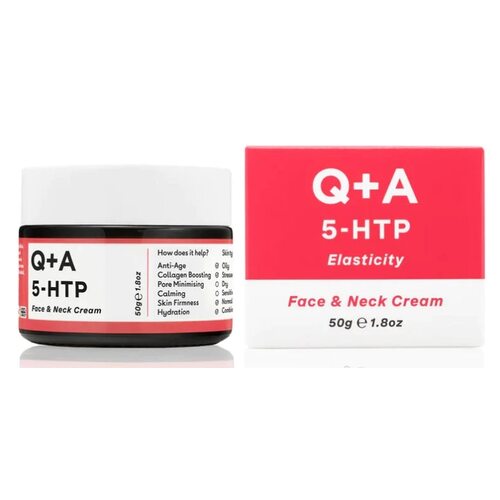 Q+A 5-HTP Face & Neck Cream