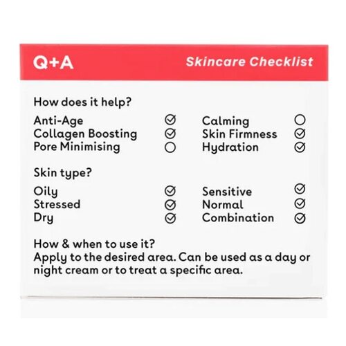 Q+A 5-HTP Face & Neck Cream