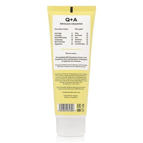 Q+A Grapefruit Cleansing Balm