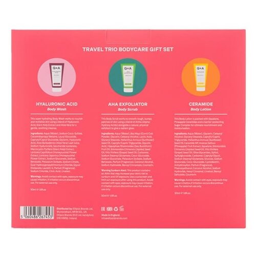 Q+A Travel Trio Gift Set