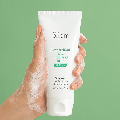 Makep:rem Safe Me Relief Moisture Cleansing Foam