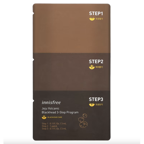 Innisfree Jeju Volcanic Blackhead 3 Step Program