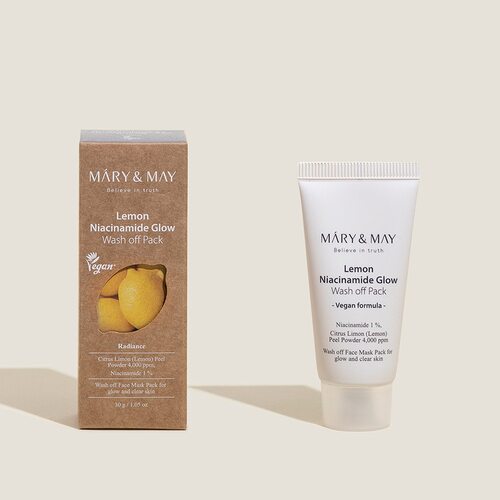 Mary&May Lemon Niacinamide Glow Wash Off Pack