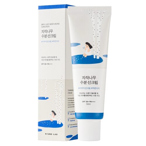 Round Lab Birch Juice Moisturizing Sunscreen Spf 50+ Pa++++
