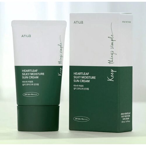 Anua Heartleaf Silky Moisture Sunscreen
