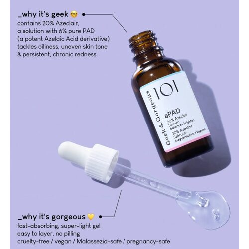 Geek&Gorgeous Apad 20% Azeclair Serum