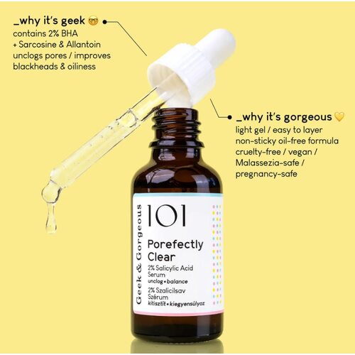 Geek&Gorgeous Porefectly Clear 2% Salicilic Acid Serum