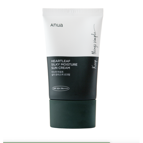 Anua Heartleaf Silky Moisture Sunscreen