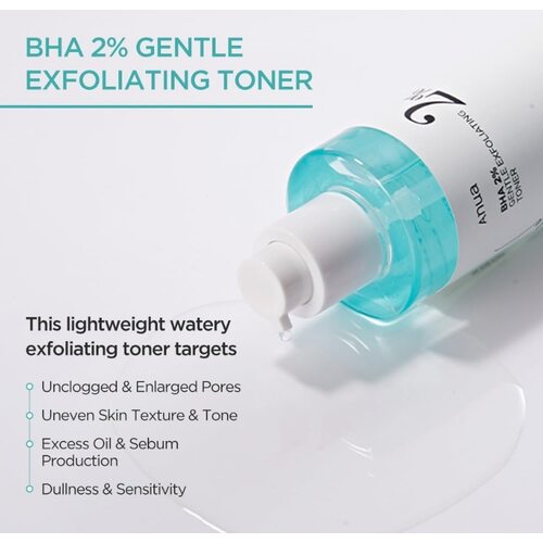 Anua Bha 2% Gentle Exfoliating Toner