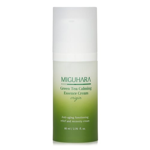 Miguhara Green Tea Calming Essence Cream Origin
