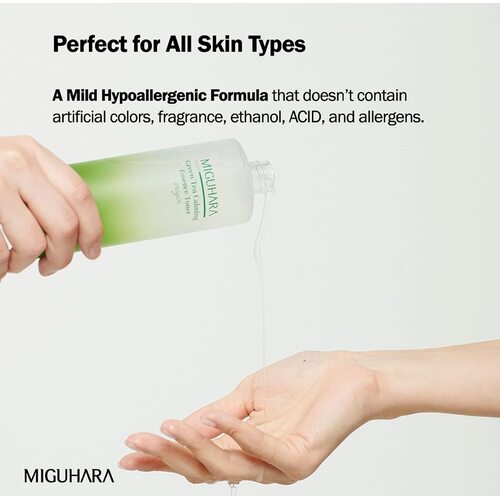 Miguhara Green Tea Calming Essence Toner Origin