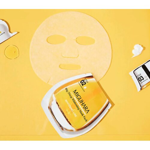 Miguhara Big 3step Whitening Mask Pack