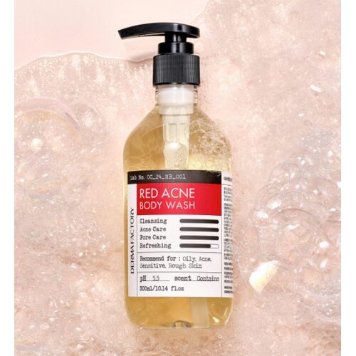 Derma Factory Red Acne Body Wash