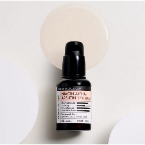 Derma Factory Niacin Alfa-Arbutin 17% Serum