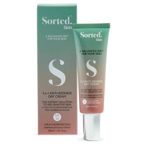 Sorted Skin 5 In 1 Anti-Redness Day Cream
