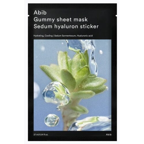 Abib Gummy Sheet Mask Sedum Hyaluron Sticker