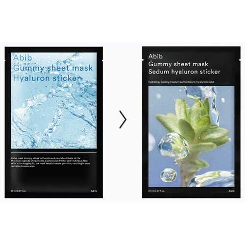 Abib Gummy Sheet Mask Sedum Hyaluron Sticker