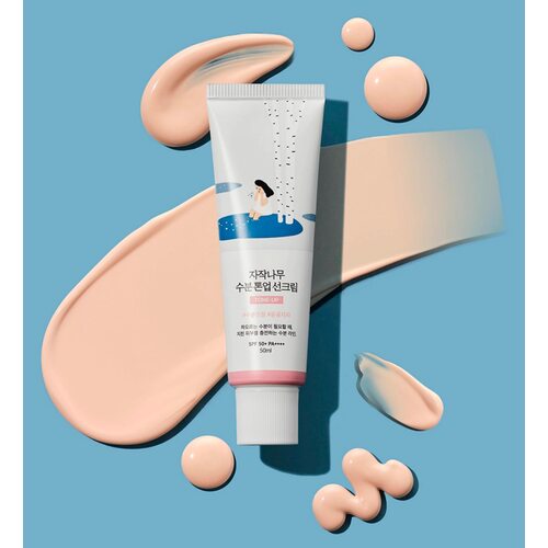 Round Lab Birch Juice Moisturizing Tone Up Sunscreen Spf 50+ Pa++++
