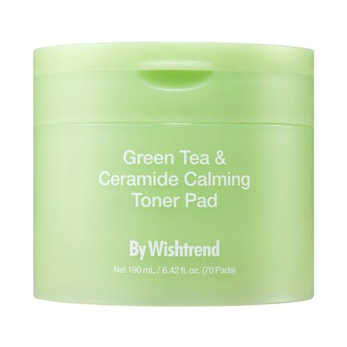 By Wishtrend Green Tea Ceramide Calming Toner Pad