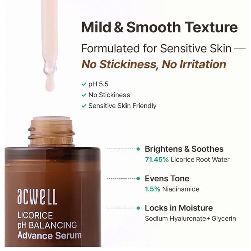 Acwell Licorice Ph Balancing Advance Serum
