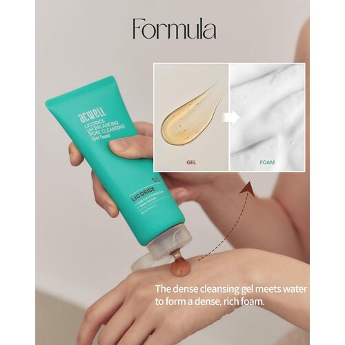 Acwell Licorice Ph Balancing Pore Cleansing Gel Foam