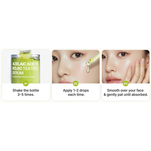 Purito Seoul Azelaic Acid 10 Kojic Tea Tree Serum